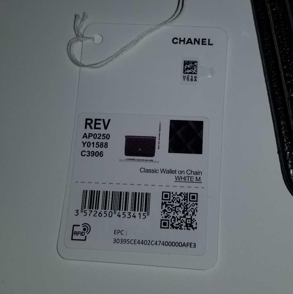 NWTIB Chanel Caviar WOC - Picture 3 of 5